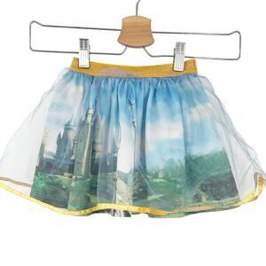 Harry Potter Baby Girls Hogwarts Castle Quidditch Tulle Tutu Skirt Size 18M Blue